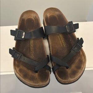 Birkenstock Dark Leather Sandals
